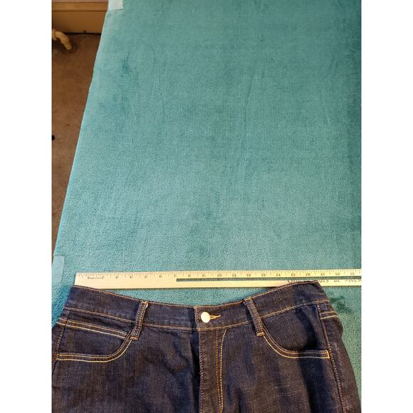 Old Navy Jeans Size 12 Womens Blue Pants Denim Ladies Stretch Mid Rise Bootcut - Picture 9 of 12